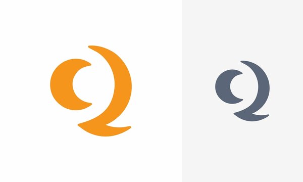 Letter Q logo. Q logo Icon design. Template elements. Geometric abstract logos