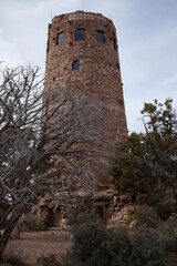 Desert View Watchtower at the Grand Canyon