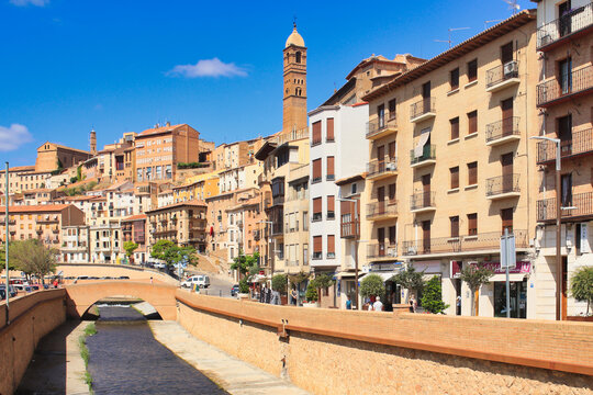 Traditional architecture in the town of Tarazona (Zaragoza, Arag&oacute;n, Spain)