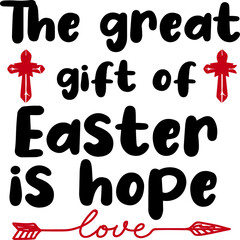 Easter Sunday T-shirt and SVG Design 
