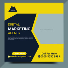 Social Media Post Design Template 