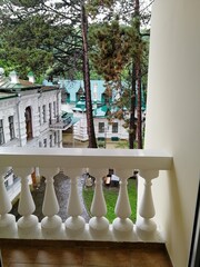 health resort in summer