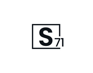 S71, 71S Initial letter logo
