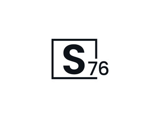 S76, 76S Initial letter logo