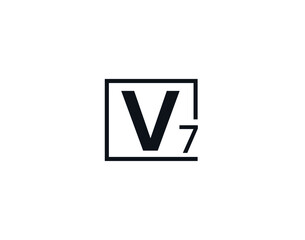 V7, 7V Initial letter logo