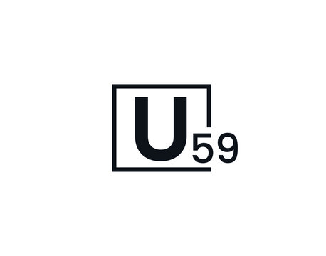 U59, 59U Initial letter logo