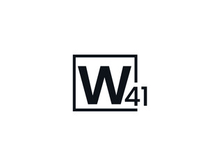 W41, 41W Initial letter logo