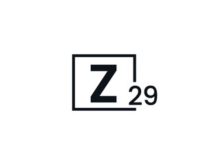 Z29, 29Z Initial letter logo