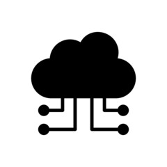 Cloud Computing Icon Vector Illustration Design