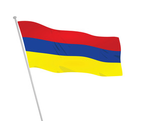 Armenia national flag. vector illustration