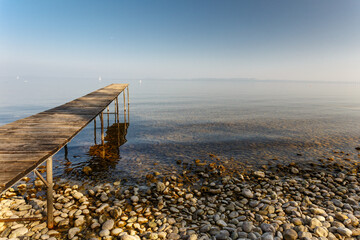 Summer day by a lake