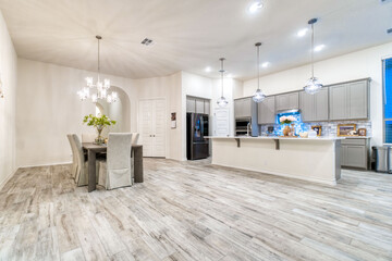 Luxury white twilight kitchen 