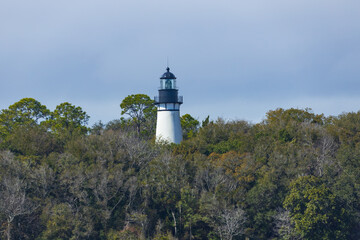 Amelia Island lighthouse, Florida, USA

