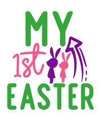 Happy Easter Bundle Svg,Easter Svg,Bunny Svg,Easter Monogram Svg,Easter Egg Hunt Svg,Happy Easter,My First Easter Svg,Cut Files for Cricut,Easter SVG Bundle, Happy Easter Seasonal Holidays, Variety Of