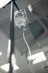 Liquid bottle. Solution for intravenous drip injection