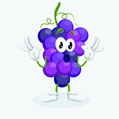 Grape Logo mascot