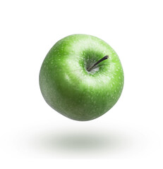 Green apples isolated on white background.
natural food