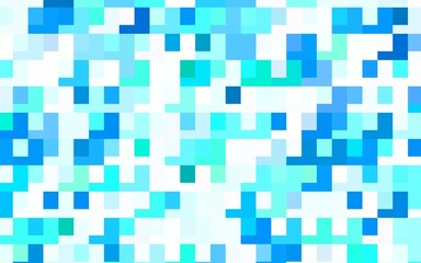 Light Blue, Green vector layout with lines, rectangles.