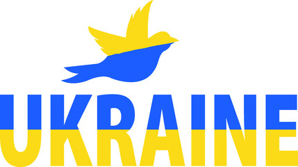 Ukraine flag, Peace for Ukraine