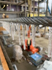 gotas de hielo