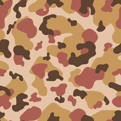Animal skin camouflage seamless pattern