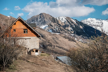 Spring in the mountains