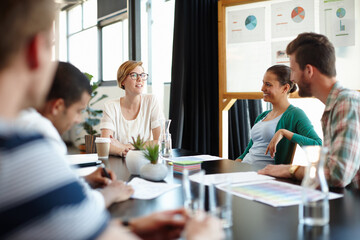 They each have their own ideas. Cropped shot of young designers working together in their office.