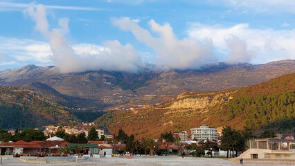 view of the city of kotor country