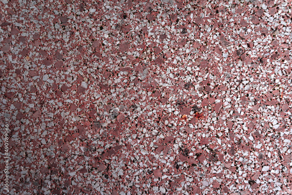 Aufkleber closeup shot of the structure floor panel with abstract pattern