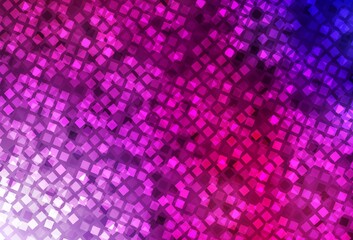 Dark Purple, Pink vector background in polygonal style.