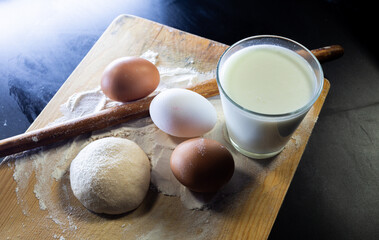 Mother will prepare bakery products for her children