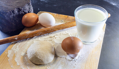 Mother will prepare bakery products for her children