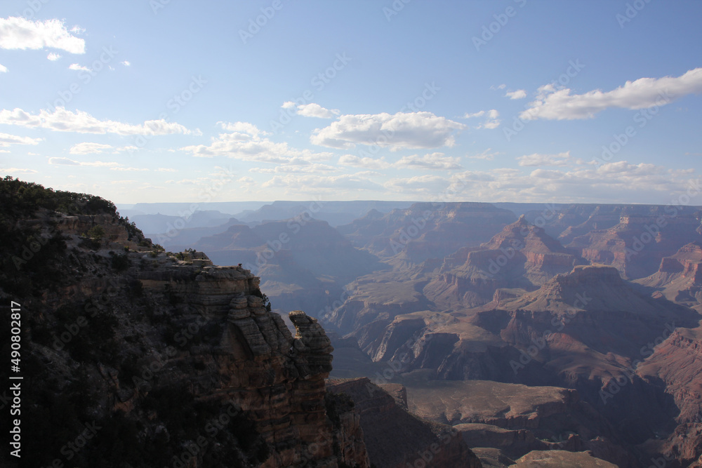 Sticker Beautiful view of a Grand Canyon in Arizona, United States