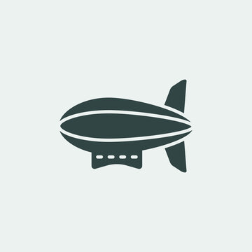 recommend clip art: Airship icon