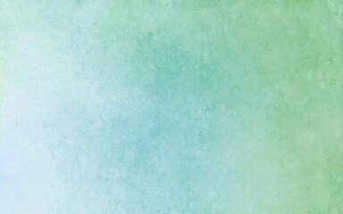 Blue green turquoise vintage antique background with blur, gradient and watercolor texture. Space for artistic creation and graphic design. Grunge texture. Background paper texture for vintage design 