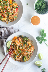 lentil chickpea curry with rice and naan