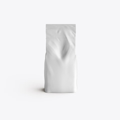 Fototapeta na wymiar Paper Food Bag . 3D render