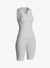 Cycling Speed Suit . 3D render