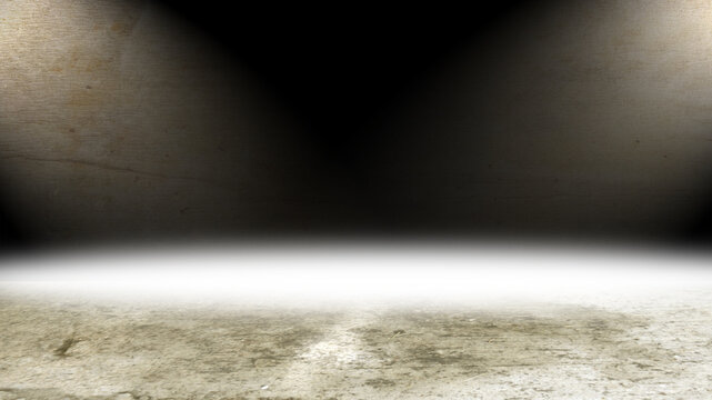 Fundo preto com a base clara com ilumina&ccedil;&atilde;o direcional e fuma&ccedil;a para composi&ccedil;&atilde;o de imagens