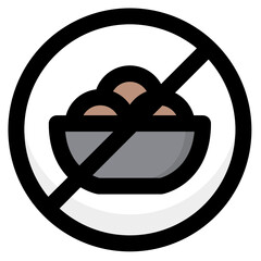 no eat icon 