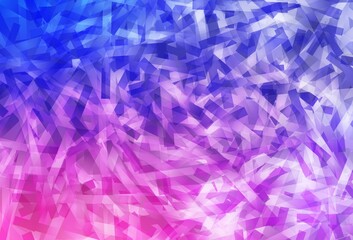 Light Purple, Pink vector pattern with sharp lines.