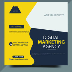 Social Media Post Design Template 