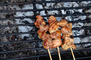 Thai street style rbarbecue chicken