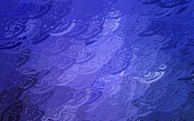 Fototapeta premium Light Purple vector texture with abstract poly forms.