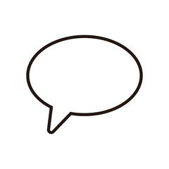talk chat icon vector sign symbol