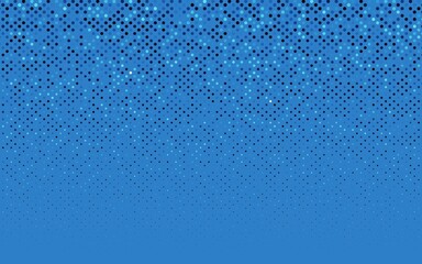 Dark BLUE vector pattern with colored spheres.