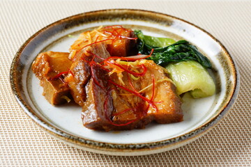 豚の角煮　
