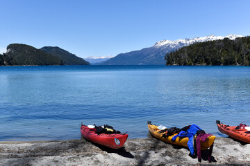 Experiencia en kayak por el Lago Nahuel Huapi, Patagonia Argentina