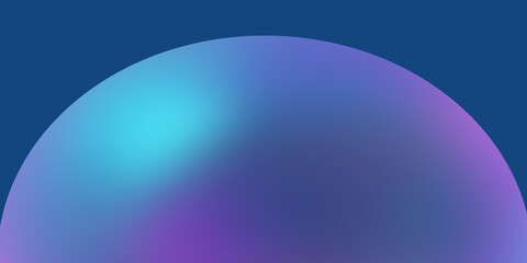 abstract blue sphere
