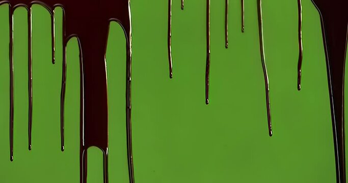 Chroma keying effect of a  blood splatter on the screen shot